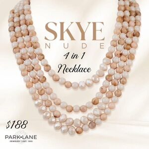 Park Lane Cream Multi-Strand Necklace